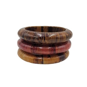 New Handmade <b>Jade</b> Resin <b>Bangle</b> Bracelet Set Multicolor Green Brown Marbled Pattern Unisex Fashion Jewelry Parties for Woman - Product Image 5