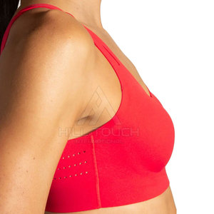 High Impact Women Sports Bra <b>Padded</b> Adjustable Straps Seamless Breathable Mesh Yoga <b>Running</b> Gym Fitness Workout Athletic - Product Image 5
