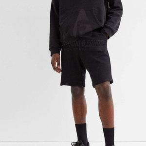 Conjunto de Sudadera con Capucha y Pantalones Cortos para Hombre, Ropa Deportiva Moderna, Sudadera de Manga Larga, Conjuntos de Pantalones Cortos - Product Image 4