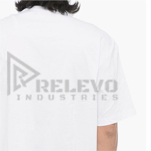 เสื้อยืดผู้ชาย คอโอ ทรงหลวม ผ้าฝ้าย 100% พิมพ์ลายดิจิตอล แห้งเร็ว ระบายอากาศดี ดีไซน์เรียบง่าย ลายตัวอักษร สไตล์ลำลอง น้ำหนัก 220 กรัม - Product Image 5