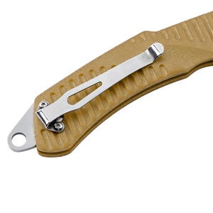 Navaja Plegable Moderna con Hoja Afilada de Acero Inoxidable para Camping, Senderismo, Aventuras al Aire Libre y Tareas Cotidianas - Product Image 6
