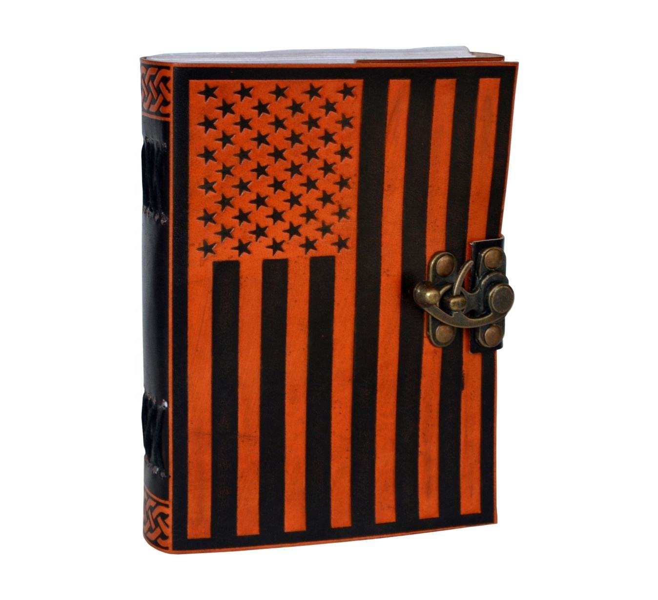 สีดำกับสีส้ม