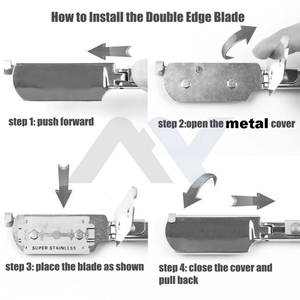 Rasoir à Lame Droite Professionnel pour Hommes – Qualité Barbier Salon Premium – Rasoirs à Lame Lisse pour un Rasage Fluide - Product Image 6