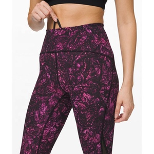 Leggings Deportivos de Cintura Alta con Estampado para Mujer, Diseños OEM, Ropa Deportiva para Yoga - Product Image 1