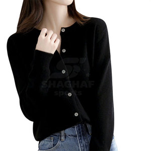 Cardigan pour femmes en tissu doux à manches longues, léger, élégant, pour un usage quotidien, coupe confortable - Product Image 3