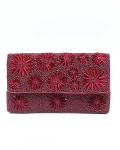 Pochette de soirée perlée de créateur, abordable et faite à la main pour femme, idéale pour les mariages et les occasions festives - Product Image 1