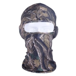 Pasamontañas para Exteriores en Oferta, Cubre Rostro Completo, Estampado de Camuflaje, 100% Poliéster, Adulto, 56-58cm, Transpirable e Impermeable - Product Image 1