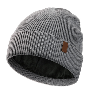 Accessoire de mode décontracté en acrylique côtelé gris de qualité supérieure, patch personnalisé, doux et extensible, pour usage quotidien en extérieur - Product Image 5