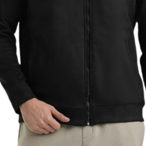 Men's Full Zip <b>Fleece</b> <b>Lined</b> Bomber <b>Jacket</b> Polyester/Cotton Blend Quick Dry Breathable Baseball Collar Custom Logo Front Winter - Product Image 6