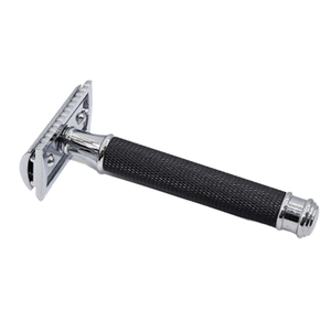 Safety Razor Customizable Dual <b>Edge</b> Safety Razor Male Durable Super Stainless Steel <b>Plastic</b> Twin Blade Professional Top Quality - Product Image 1
