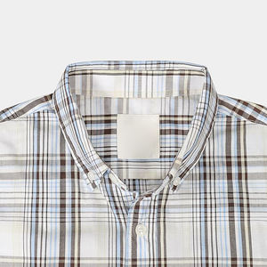 Camisa de Vestir Casual para Hombre, Diseño Moderno y Lujoso, Color Personalizado, Estampado Sólido, 100% Algodón Franela, Transpirable y Ecológica - Product Image 3
