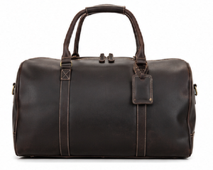 Bolsa de Viaje de Cuero Genuino Premium, Estilo Vintage, para Fin de Semana, Gimnasio, con Cierre de Cremallera, Deportiva, Casual, Proveedor Mayorista - Product Image 2
