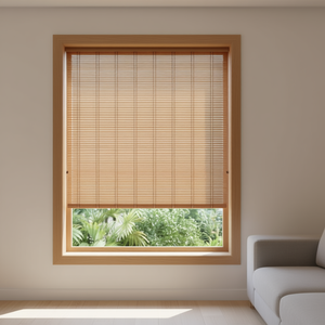 Persianas de Bambú de Alta Calidad de 150x180cm, Estilo Minimalista con Patrón Horizontal, Técnica Lisa - Product Image 3