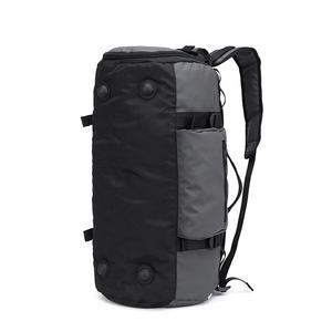 Sac de sport pliable imprimé avec compartiment à chaussures, séparation sec/humide, imperméable, sac à dos de voyage convertible pour week-end/nuit - Product Image 3