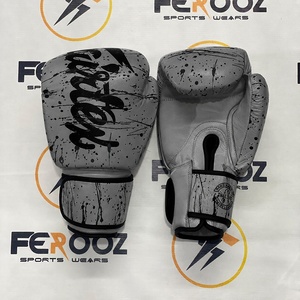 ถุงมือฝึกซ้อม MMA Fairtex สีแดงเลือดหมูและสีทอง รุ่น Professional สีแดงเลือดหมูและสีทอง ลายหยดน้ำ ขายดี กำลังเป็นที่นิยม ปิดด้วยแถบตีนตุ๊กแก - Product Image 3