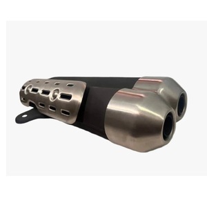 Vente flash - Silencieux d'échappement d'origine adapté au <span class=keywords><strong>Scrambler</strong></span> 400 X TA591203 - Remplacement de silencieux pour moto - Pièce de rechange de qualité OEM - Product Image 1