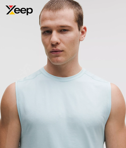 เสื้อกล้ามออกกำลังกายผู้ชาย XEEP Factory Direct Sales รุ่น XC-GTT-22 คุณภาพสูง ระบายอากาศได้ดี แห้งเร็ว ผ้าถัก 100% คอตตอน คอกลม สีพื้น - Product Image 3