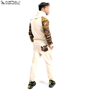 Ensemble survêtement camouflage personnalisé pour homme 2026 – Polaire épaisse, streetwear, sweat à capuche et pantalon de survêtement - Product Image 2