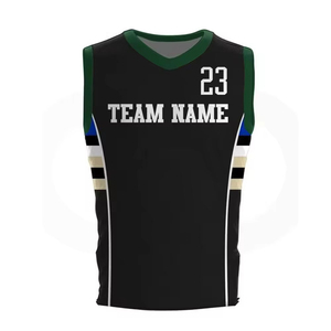 Uniforme de basket-ball le plus vendu, uniforme de basket-ball de qualité supérieure, nouveau design, uniforme de basket-ball 100% polyester - Product Image 3