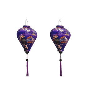 Wholesale Durable Eco-Friendly Handmade Silk Vietnamese Lantern <b>Flower</b> Theme Decoration for Home Wedding Festival Party Decor - Product Image 1