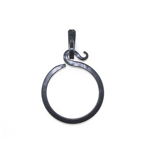 Modern Design Iron Towel <b>Ring</b> Wall Mounted Towel <b>Holder</b> For Bathroom Kitchen And Washroom Organization - Product Image 3