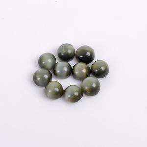 Offre Spéciale : Cabochon Rond Calibré Œil de Chat Naturel 6mm Effet Intense pour Sertissage Bague et Pendentif – Fournisseur B2B d'Œil de Chat - Product Image 2