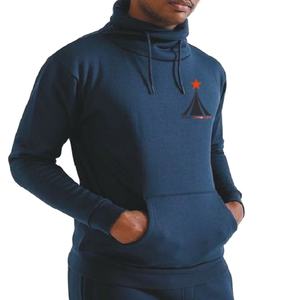 Pull à capuche épais uni nouvelle mode pour hommes Sweat à capuche homme brodé imprimé avec logo personnalisé - Product Image 1