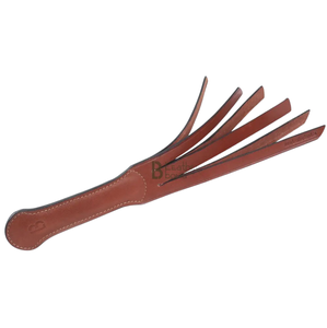 Sangle en cuir souple pour jeu sensoriel - Multifonctionnelle, haute qualité, en cuir de mouton noir LP-1004, taille et couleur personnalisables, OEM - Product Image 1