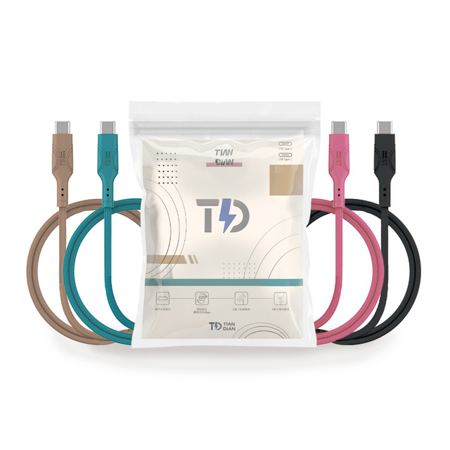 240W USB-C PD3.1 Fast Charging PVC Jacket High Speed Type-C Cable for Smartphones Tablets Laptops IOS Car
