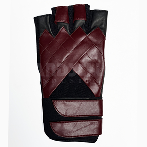 HANDSCHUHE INDUSTRIES Hot Sale Adjustable PU High Quality Unisex Fitness Weightlifting Gloves Anti-Slip Wrist Support Buckle - Product Image 4