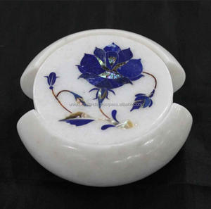 จานรองแก้วหินที่สวยงาม-จานรองแก้วหินธรรมชาติ-จานรองแก้วหินที่ทำด้วยมือด้วยการตกแต่งที่ราบรื่นสำหรับการตกแต่งภายในห้องครัว - Product Image 2