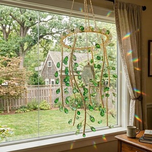 Atrapasoles de cristal multicolor para regalo y uso interior, decoración colgante de techo para iluminación estética de habitaciones - Product Image 6
