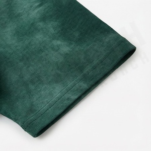 T-shirt court en coton personnalisé pour femme, couleur unie, coupe oversize, avec motifs imprimés, style streetwear, idéal pour le fitness, la gym et les activités sportives - Product Image 6