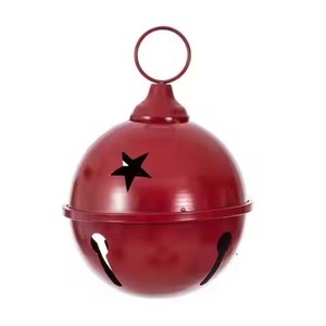 Campana Colgante Metálica Navideña con Diseño Festivo Clásico para Decoración del Hogar, Árbol de Navidad y Exhibición Decorativa - Product Image 3