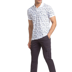 Camisa para Hombre a Bajo Precio, Secado Rápido, Impresión por Transferencia de Calor, Logotipo Personalizado, Cuello Camisero, Ropa Casual, Tejido de Poliéster/Algodón - Product Image 4