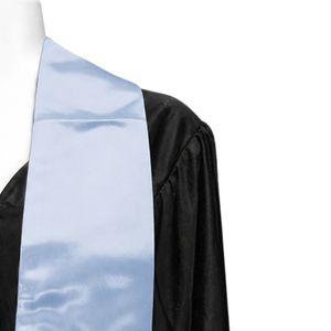 Estola de Graduación de Satén para Mujer Jack & Jill con Letras de Organización, Azul Claro, Suministro al por Mayor de Artículos Premium para Ceremonias y Eventos - Product Image 3