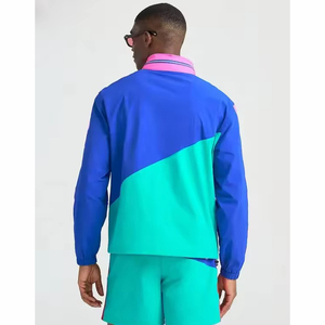 Chaqueta Deportiva Cortavientos con Bloques de Color, Diseño Personalizado, MOQ Bajo, Transpirable, Ligera, de Secado Rápido, en Stock - Product Image 5