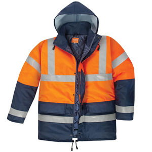 Vêtements de sécurité haute visibilité pour la construction d'entrepôts, vêtements de travail routier classe 2, uniforme de travail réfléchissant à LED, imperméable - Product Image 1