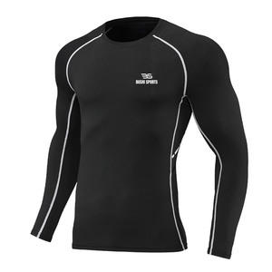 Quick Dry Workout Wear <b>Men</b> <b>Compression</b> <b>Shirts</b> Gym Clothing Training Wear <b>Men</b> <b>Compression</b> <b>Shirts</b> - Product Image 1