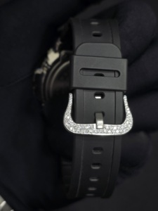 Pahal Jewels YUHJ45454 Luxury <b>Digital</b> Watch with Sapphire Crystal Dial Stainless Steel Case LED Display Bracelet Clasp for Men - Product Image 5