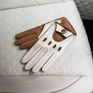 Gant de golf en cuir Cabretta blanc pour homme, professionnel, respirant, doux, équipement pour les mains, logo personnalisé, gants de golf en cuir, fabrication OEM - Product Image 6