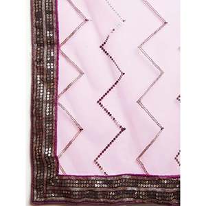 Bewitching Purple <b>Sequins</b> Art Silk Lehenga Choli for Women - Product Image 1