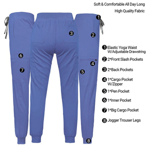 Wholesale Customized Medical Nurse Uniform Short Sleeve for Women New Style Spa Uniform Women <b>Scrubs</b> <b>Sets</b> Stylish Fashion <b>Scrubs</b> - Product Image 3