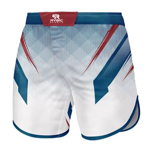 Latest Design Men MMA Shorts Custom Gym Sportswear With Stretch Fabric And <b>Athletic</b> Movement - Product Image 3