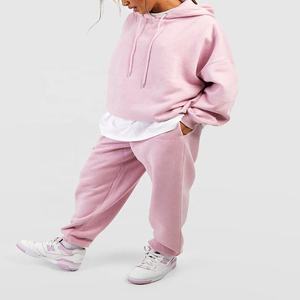 Sweat à capuche et pantalon de survêtement de haute qualité Ensemble d'entraînement et de jogging surdimensionné Survêtement d'hiver - Product Image 3