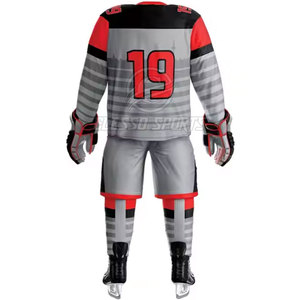 Uniforme de hockey sur glace pour hommes léger à prix de gros, personnalisable avec votre propre logo - Product Image 3