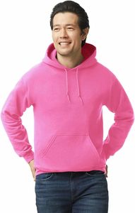 เสื้อฮู้ดผู้ชายสีเทา ทรงคลาสสิก สีพื้น ผ้าถัก มีกระเป๋า ดีไซน์ลำลอง ใส่ได้ในฤดูใบไม้ร่วง รุ่น G18500 - Product Image 4