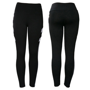 Leggings de yoga pour femmes en gros, taille haute, effet ventre plat, unis, écologiques, sans coutures, pour l'entraînement, le fitness, la course et l'étirement - Product Image 1