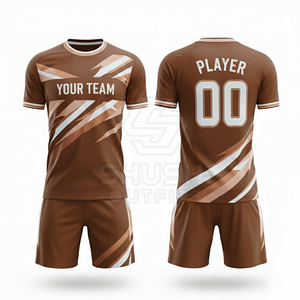 Me Youth Set Good Price Whole <b>Sale</b> Rate Short Sleeve Automated Cutting OEM Service <b>for</b> <b>Men's</b> Soccer Uniform - Product Image 3