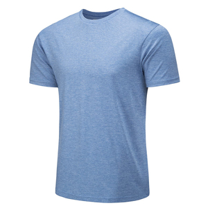 OEM ODM Wholesale Supplier Custom <b>Men</b> Solid Regular Fit Short Sleeve T-<b>Shirt</b> Cut Sew Eco-Friendly Breathable 100% Cotton - Product Image 5